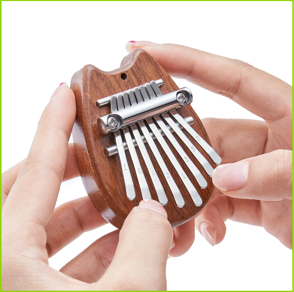 Mini Kalimba 8 Key Thumb Piano - Musical Instrument African incelemesi ve fiyatı