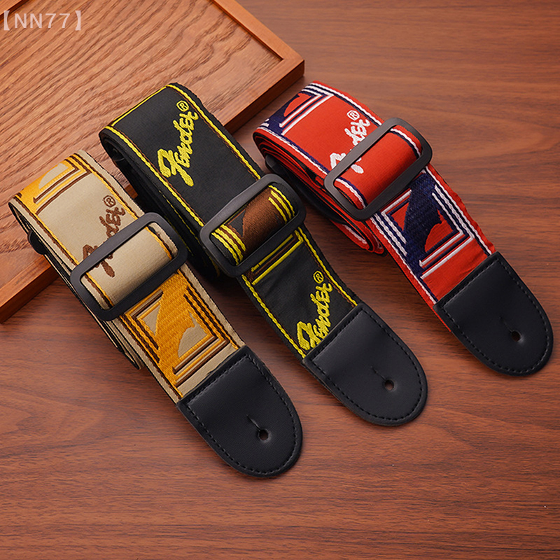 1pc Embroidery Guitar Strap Le - Acoustic Guitar Dreadnought incelemesi ve fiyatı