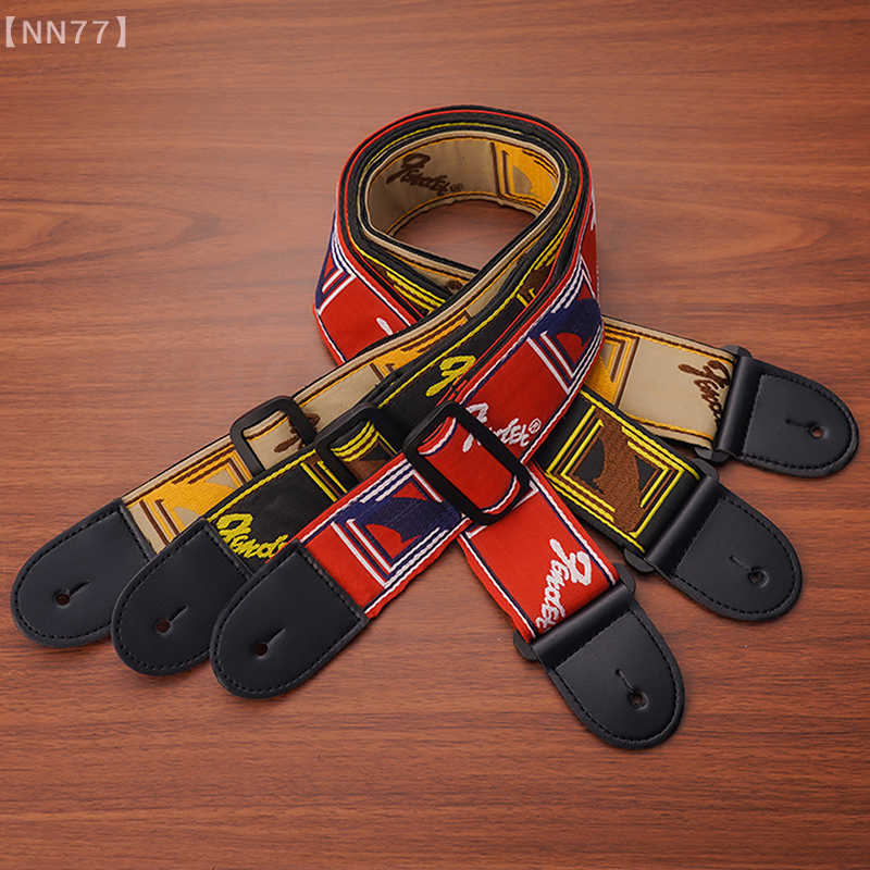 1pc Embroidery Guitar Strap Le - Acoustic Guitar Dreadnought incelemesi ve fiyatı