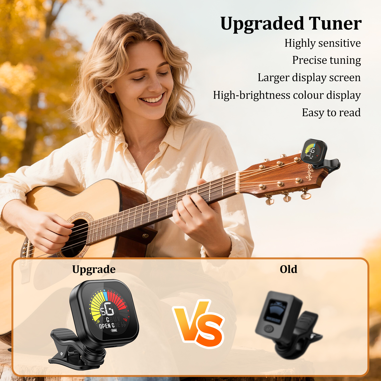 New Bee Guitar Tuner Clip-On C - Musical Instrument Cello incelemesi ve fiyatı