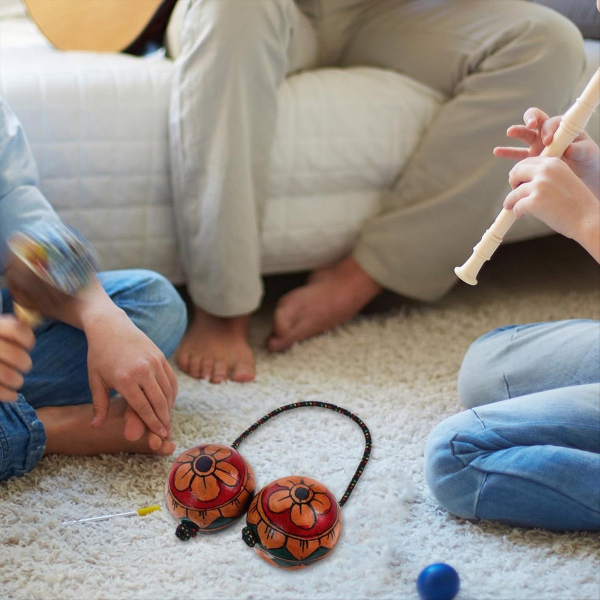 【HOT!TURE】Hand Drawn Maracas M - A Musical Instrument You Shake incelemesi ve fiyatı